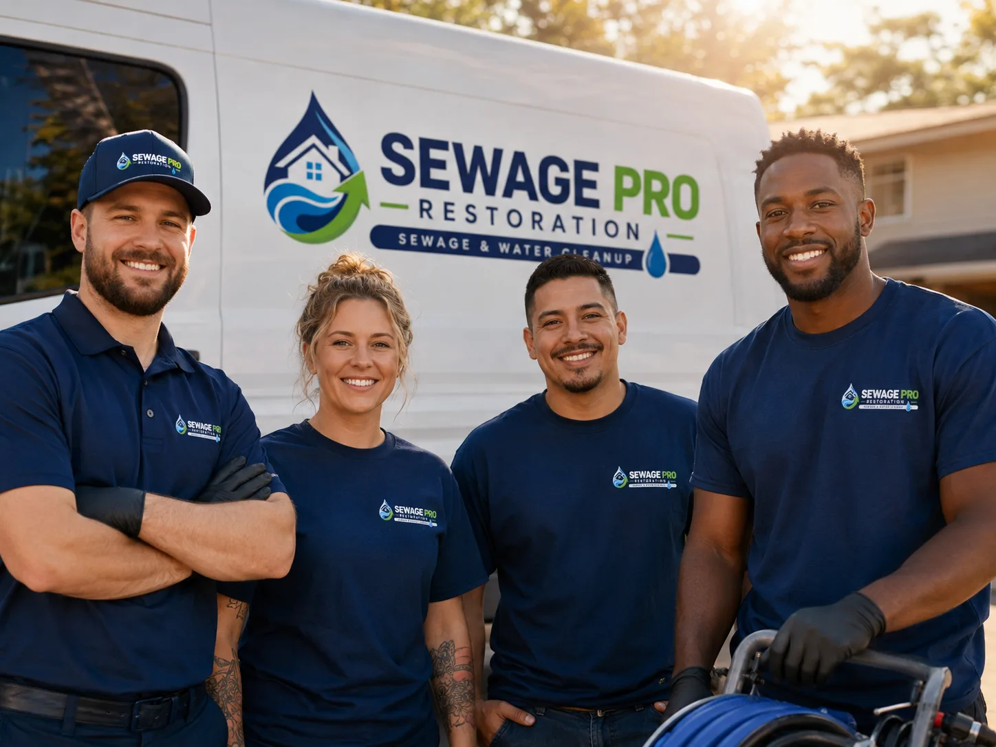 Sewage Cleanup Services company in Hague, ND